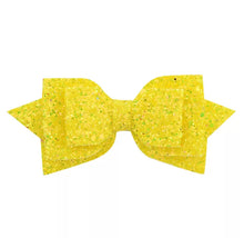 Load image into Gallery viewer, Glitter Bow hairpin